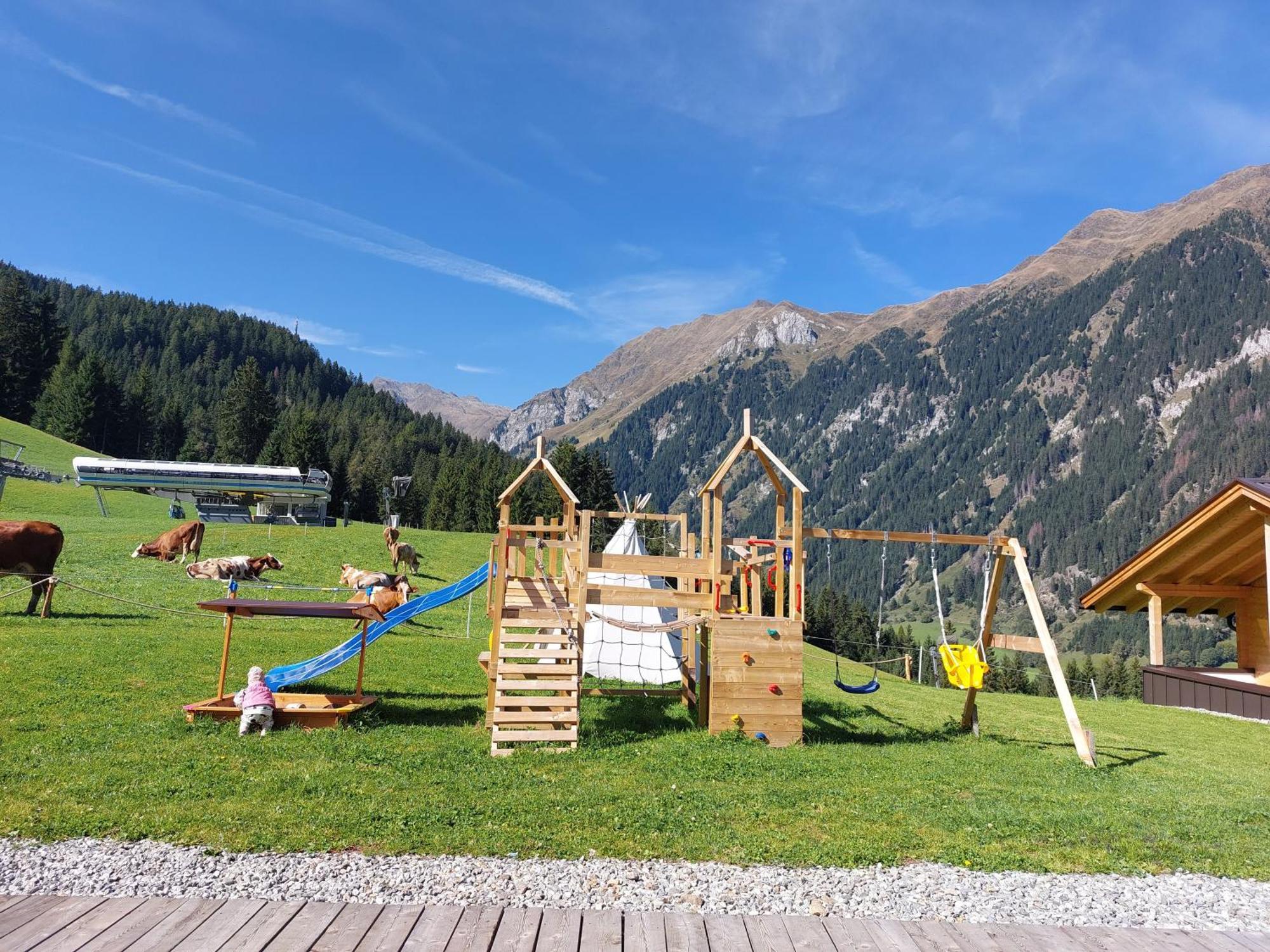 Blosegghof Bergchalets Waldblick Рачинес Экстерьер фото